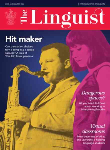 The Linguist – Summer 2026 Cover