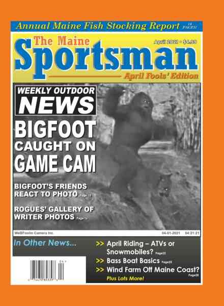 The Maine Sportsman – April 2021 Cover