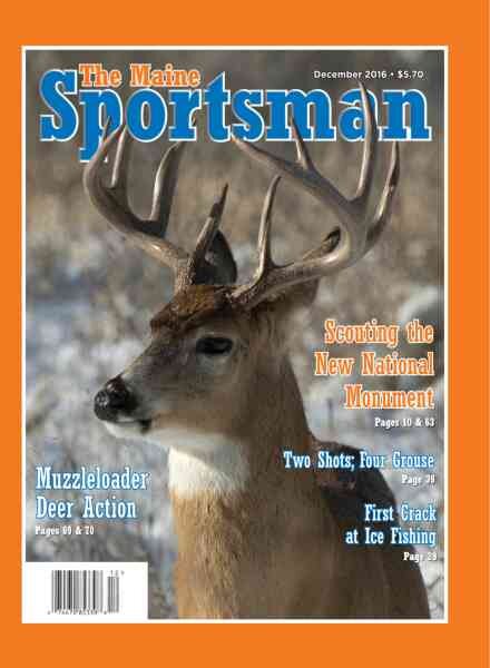The Maine Sportsman – December 2016 Cover