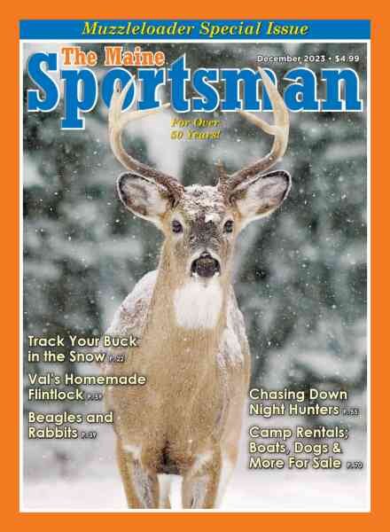 The Maine Sportsman – December 2023 Cover