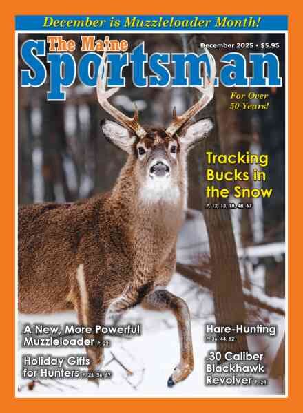 The Maine Sportsman – December 2025 Cover