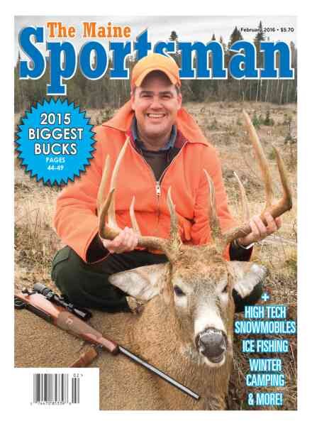 The Maine Sportsman – February 2016 Cover