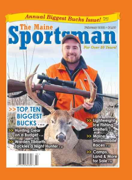 The Maine Sportsman – February 2022 Cover