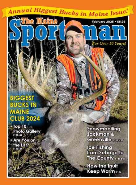 The Maine Sportsman – February 2025 Cover