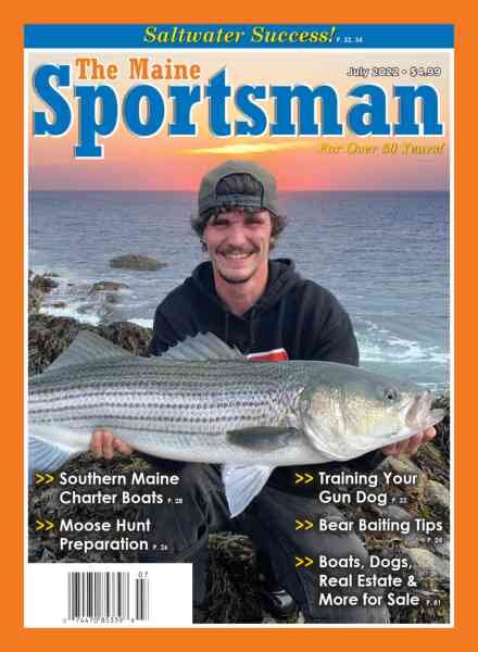 The Maine Sportsman – July 2022 Cover