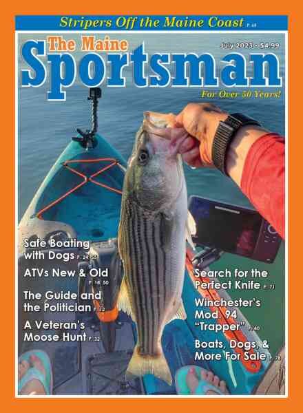 The Maine Sportsman – July 2023 Cover