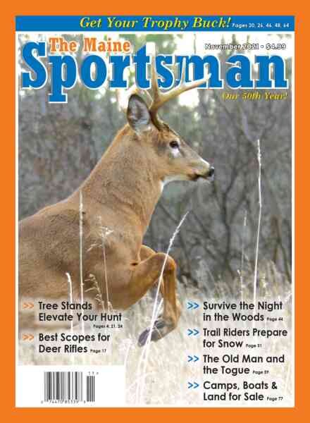 The Maine Sportsman – November 2021 Cover