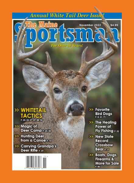 The Maine Sportsman – November 2022 Cover