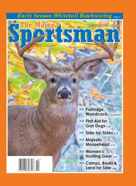 The Maine Sportsman – October 2021 Cover