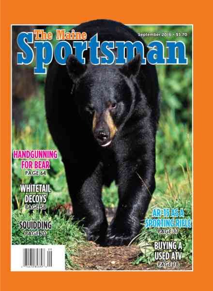 The Maine Sportsman – September 2016 Cover
