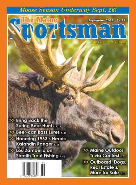 The Maine Sportsman – September 2022 Cover