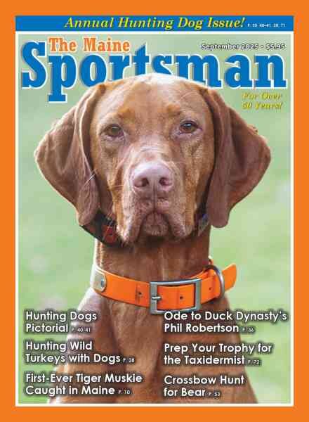 The Maine Sportsman – September 2025 Cover