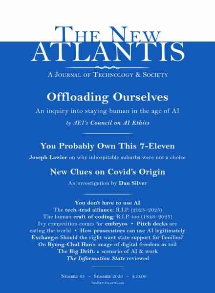 The New Atlantis – Summer 2026 Cover
