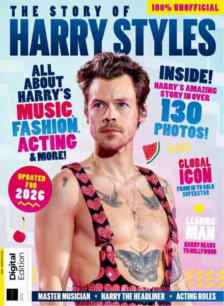 The Story of Harry Styles – 7th Edition – June 2026 Cover