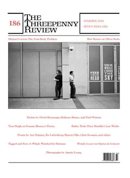 The Threepenny Review – Summer 2026 Cover