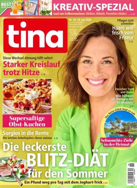 Tina – 24 Juni 2026 Cover