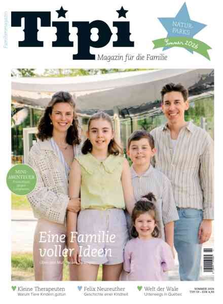 Tipi – Sommer 2026 Cover