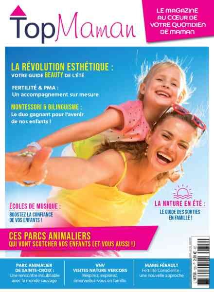 Top Maman – Juin-Aout 2026 Cover