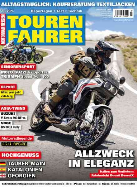 Tourenfahrer – Juli 2026 Cover