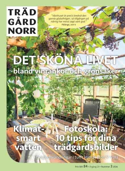 Tradgard Norr – Maj 2026 Cover