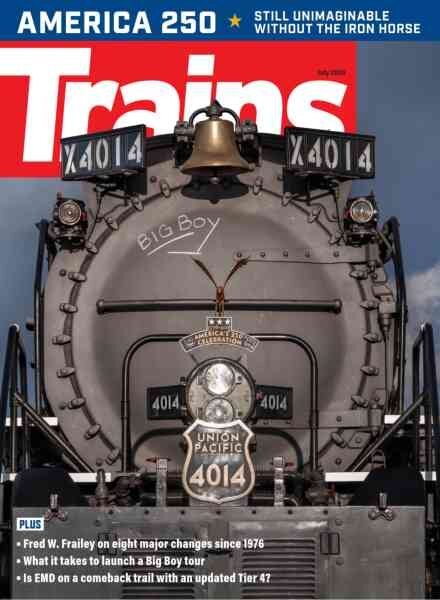 Trains – July 2026 Cover