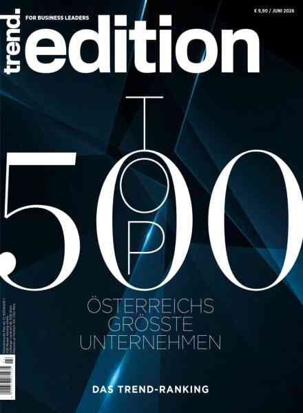 trendEdition – Juni 2026 Cover