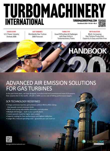 Turbomachinery International – Handbook 2026 Cover