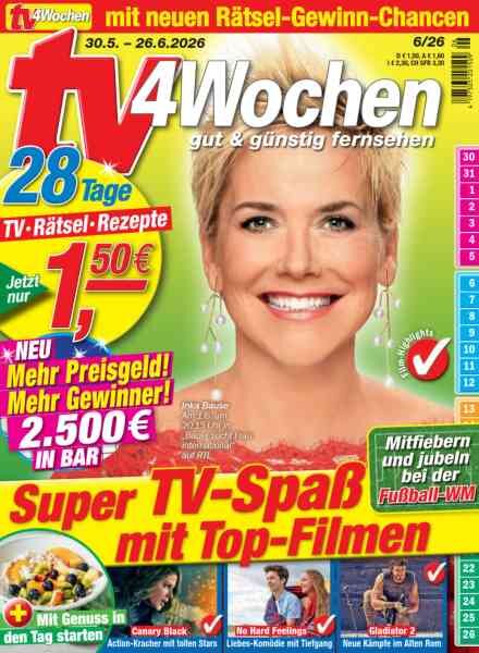 TV 4 Wochen – Nr 6 2026 Cover