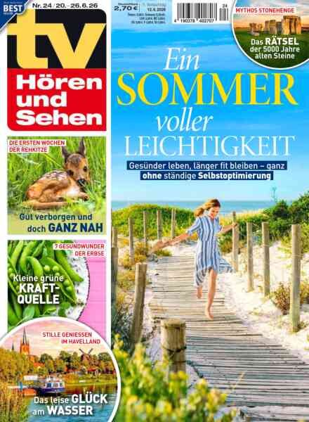 TV HOren und Sehen – 12 Juni 2026 Cover
