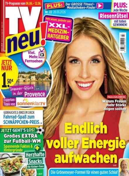 TV neu – Nr 22 2026 Cover