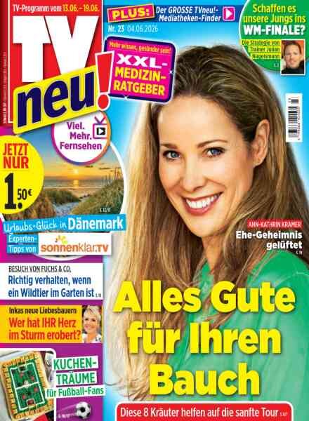 TV neu – Nr 23 2026 Cover