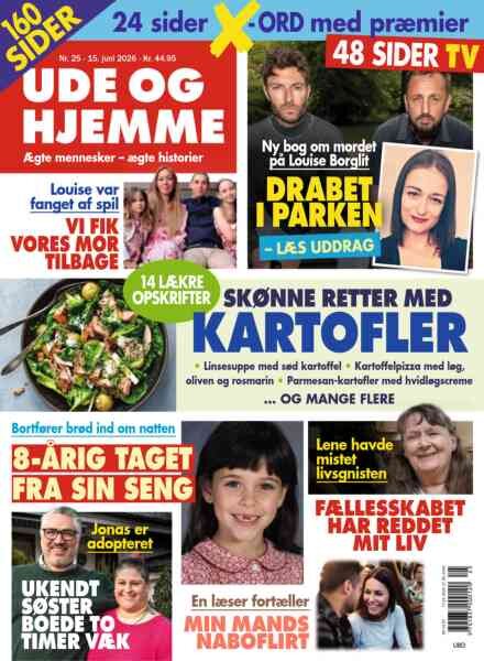 Ude og Hjemme – 15 Juni 2026 Cover