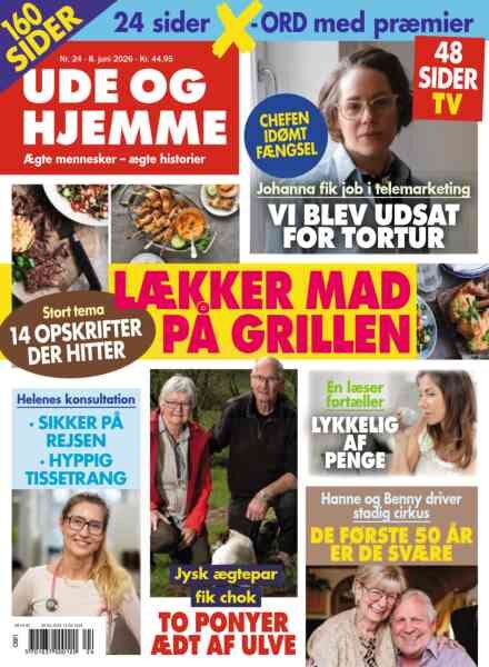 Ude og Hjemme – 8 Juni 2026 Cover
