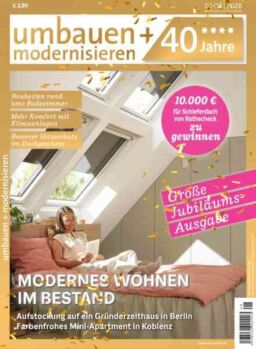 Umbauen + Modernisieren – Juli-August 2026