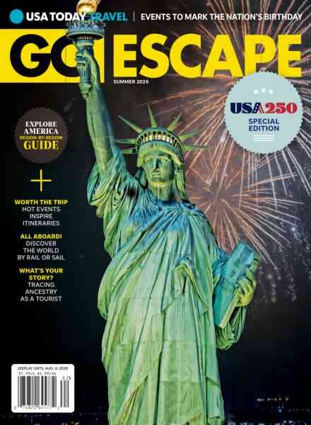 USA Today Go Escape – Summer 2026 Cover