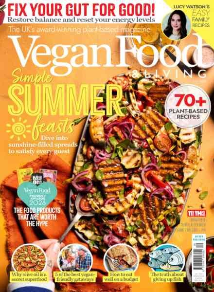 Vegan Food & Living – July 2026 Cover