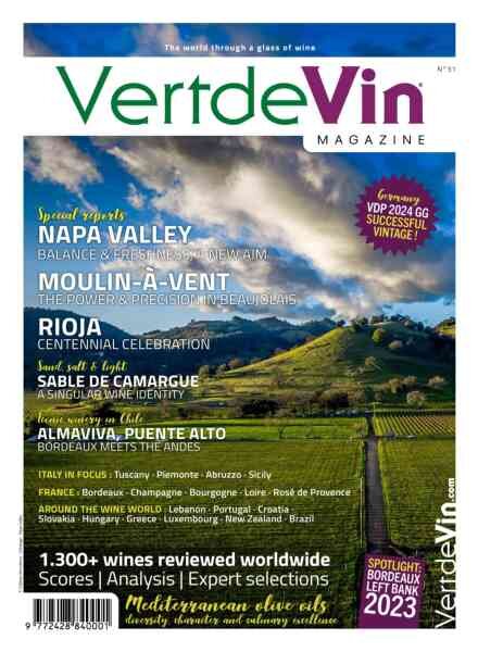 VertdeVin Magazine – Issue 31 2026 Cover