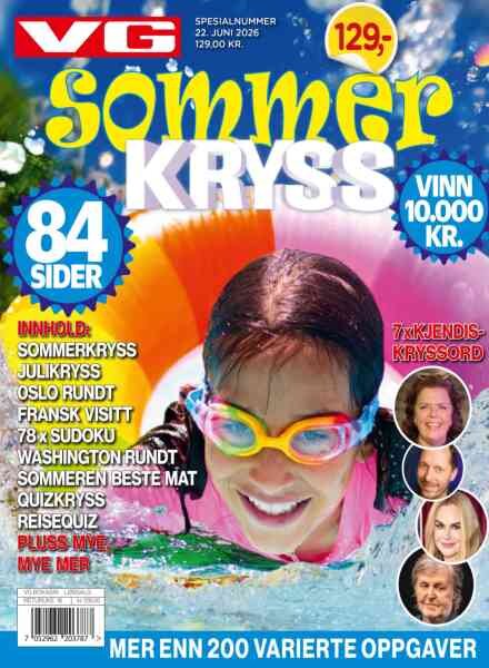 VG Magasin – 22 Juni 2026 Cover