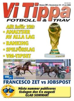 Vi Tippa – 9 Juni 2026