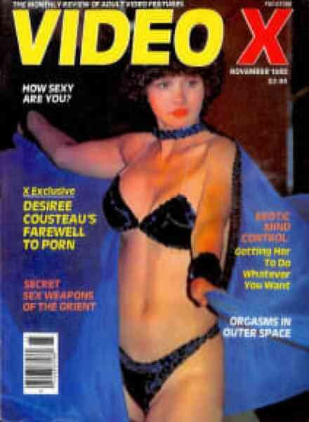 VIDEO X – November 1980 Cover