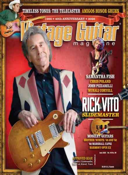 Vintage Guitar – June 2026 Cover