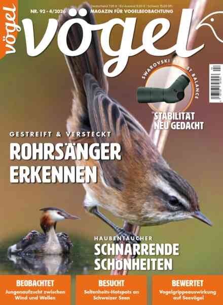 VOgel Magazin – Ausgabe 4 2026 Cover
