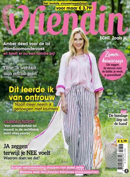 Vriendin – 23 Juni 2026 Cover