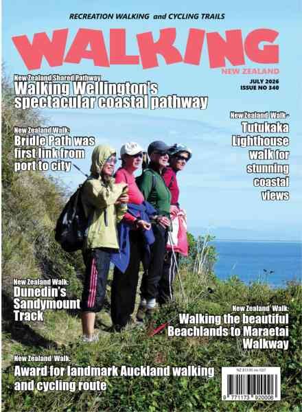 Walking New Zealand – July 2026 Cover