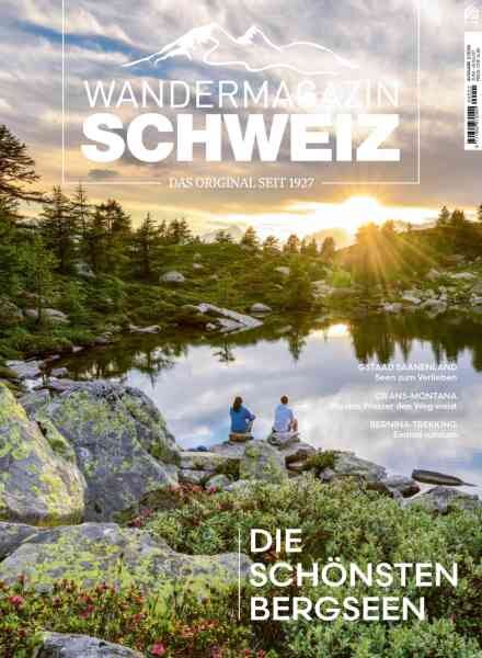 Wandermagazin Schweiz – Juni-August 2026 Cover