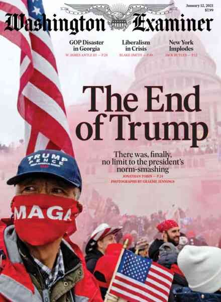 Washington Examiner – 12 January 2021 Cover