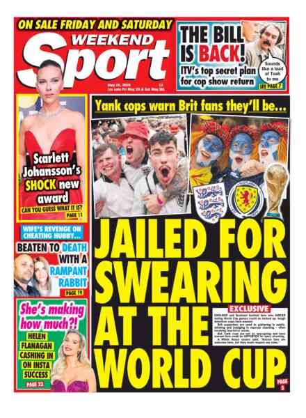 Weekend Sport – 29 May 2026 Cover