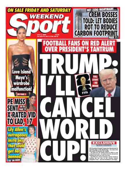 Weekend Sport – 5 June 2026 Cover