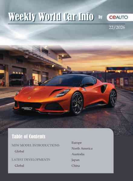 Weekly World Car Info – 30 May 2026 Cover