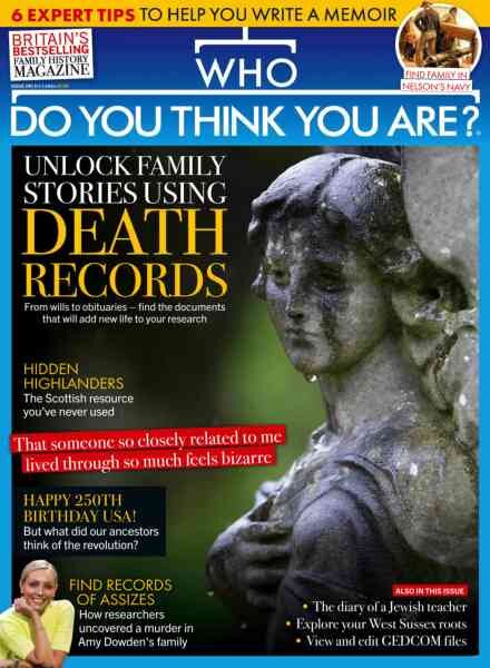Who Do You Think You Are – July 2026 Cover
